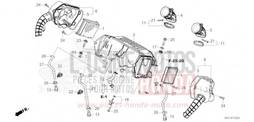 FILTRE A AIR NT1100DP de 2023